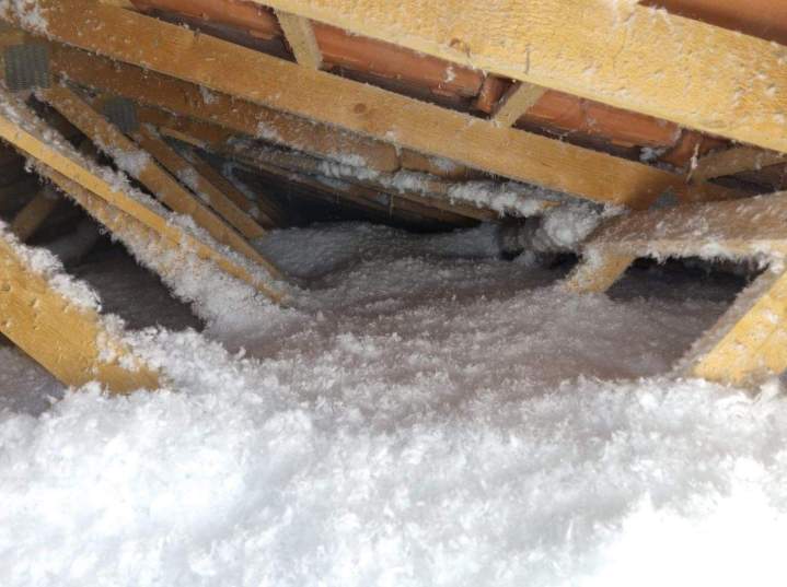 Solution d'isolation de combles, Les Arcs