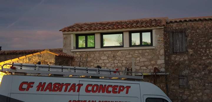 Fenêtres PVC fixes à double vitrage, Les Arcs